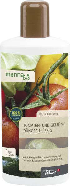 MANNA Bio Tomaten- und Gemüsedünger Flüssig